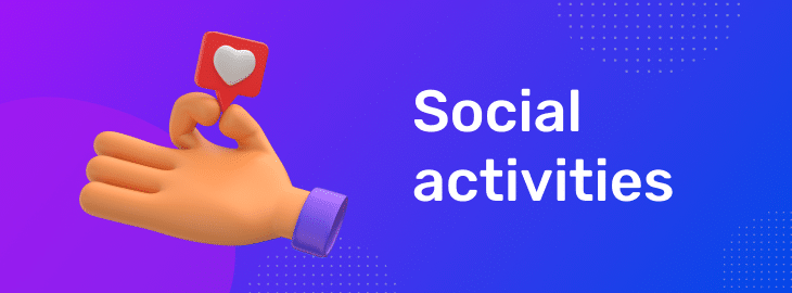social media activities