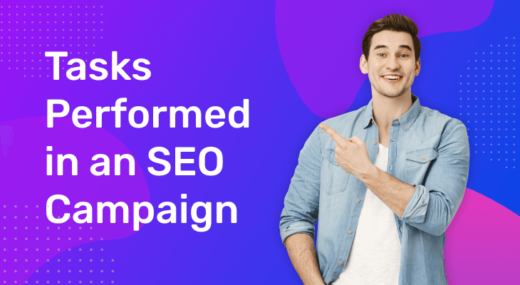 tasks performed in an seo campaign