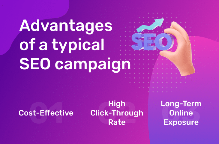 Advantages of a typical SEO campaign